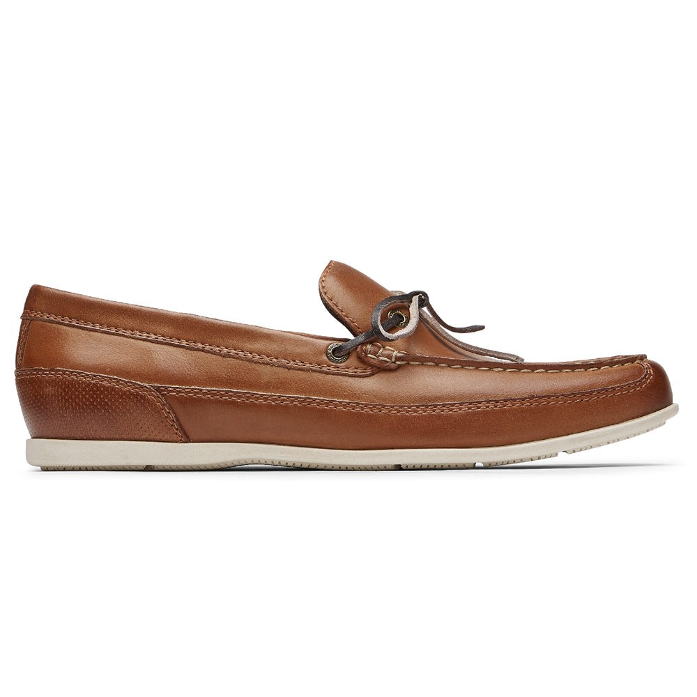 Mocassins Rockport Homem Marrom - Malcom Tie - 03542VCID